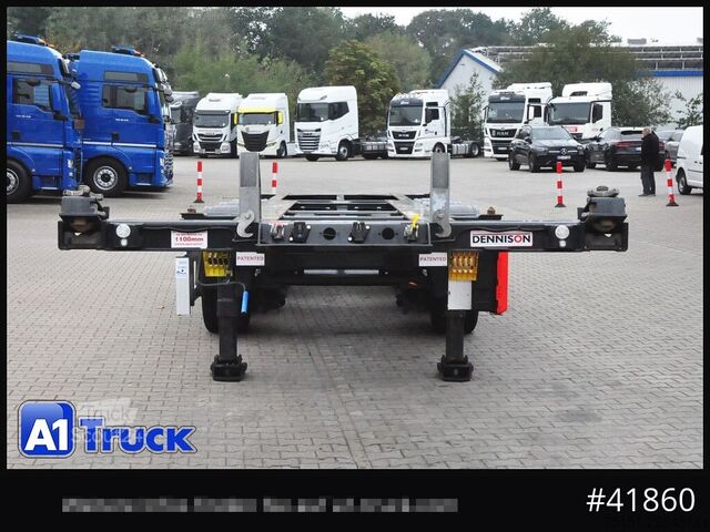 Poluprikolica za izmjenjive sanduke D-TEC Dennison Slider Chassi Multi