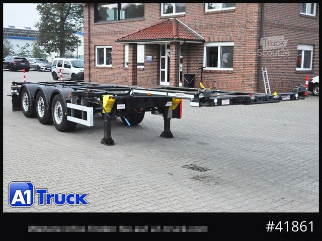 Poluprikolica za izmjenjive sanduke D-TEC Dennison Slider Chassi Multi