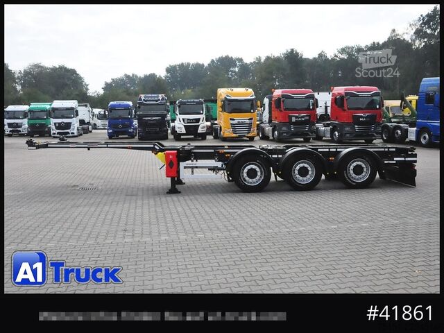 Poluprikolica za izmjenjive sanduke D-TEC Dennison Slider Chassi Multi