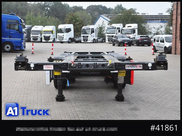 Poluprikolica za izmjenjive sanduke D-TEC Dennison Slider Chassi Multi