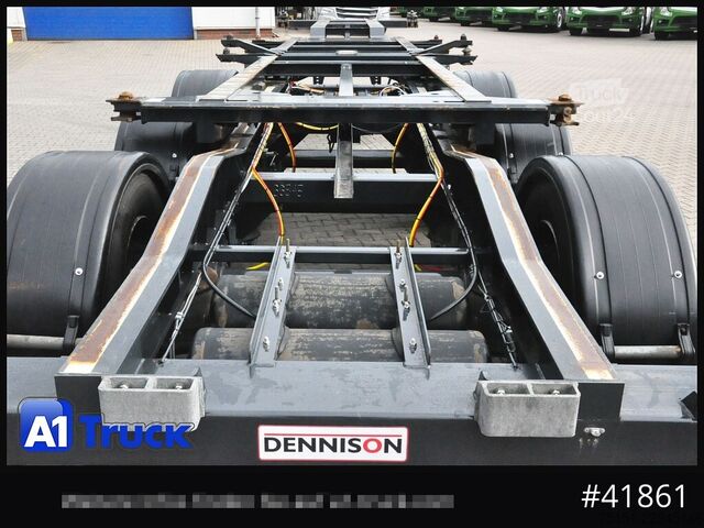 Poluprikolica za izmjenjive sanduke D-TEC Dennison Slider Chassi Multi