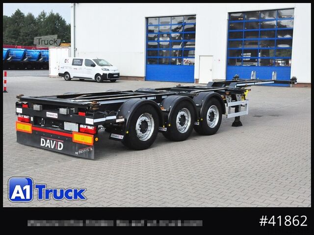 Poluprikolica za izmjenjive sanduke D-TEC Dennison Slider Chassi Multi