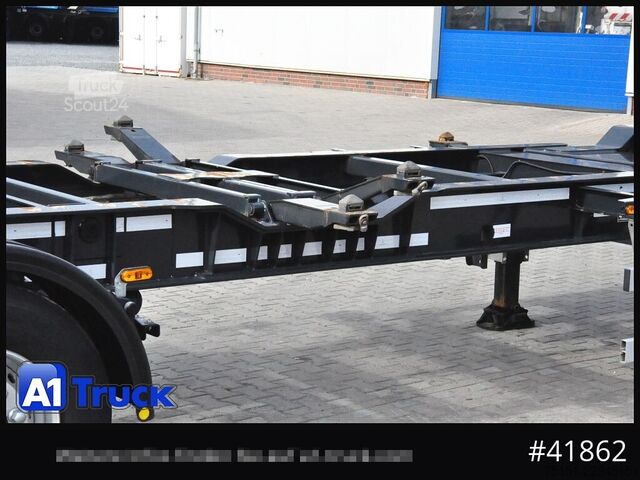 Poluprikolica za izmjenjive sanduke D-TEC Dennison Slider Chassi Multi