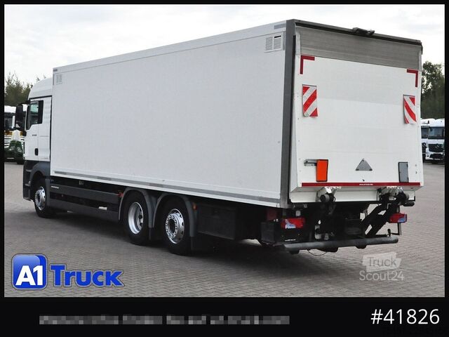 Vrachtwagen met bakwagen MAN TGX 26.360 LL, LBW Navi Lenkachse L 8,5m