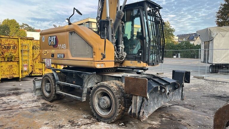Excavateur mobile Caterpillar M318D