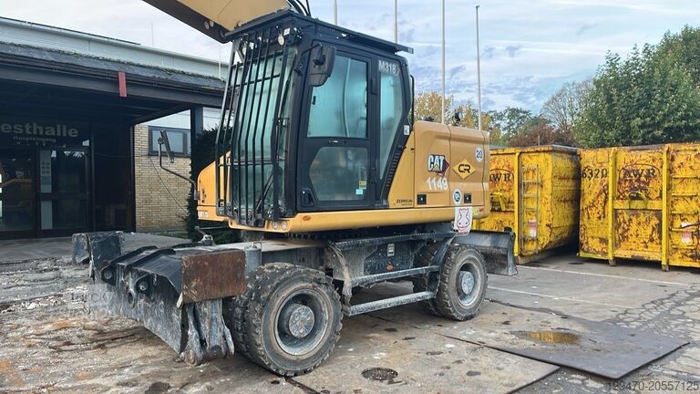 Kerekes kotrógép Caterpillar M318D