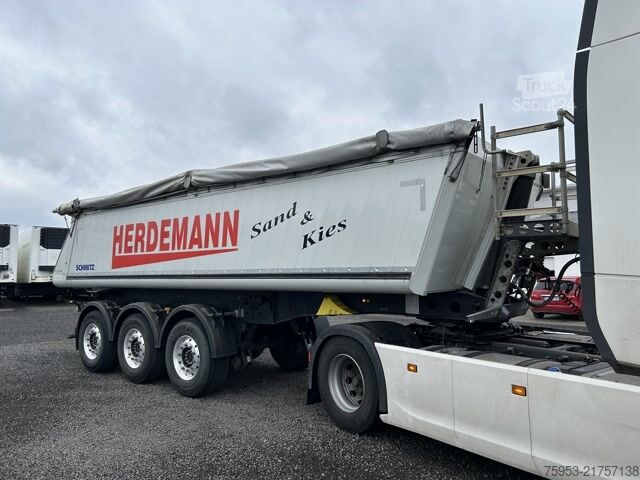 Tippsemitrailer Schmitz Cargobull SKI 24 SL 7.2 24 m³ Aluminium Kastenmulde