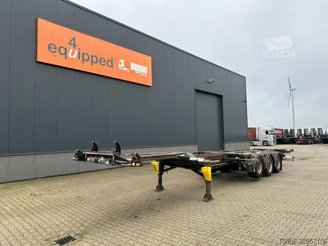 Containervervoer D-TEC FLEXITRAILER TRACTION / ADR / SAF + discbrakes ...