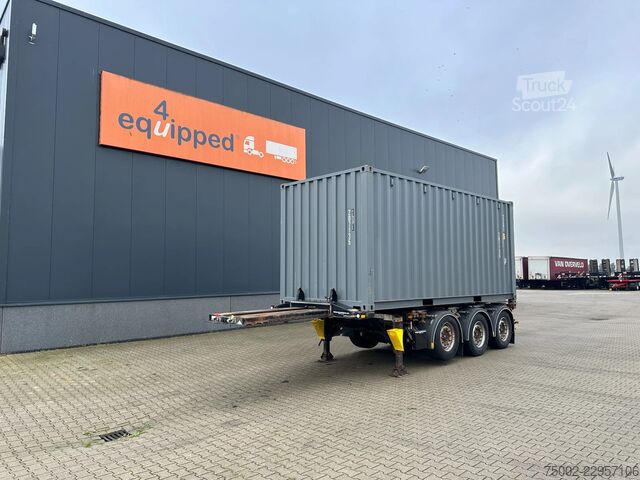 Containervervoer D-TEC FLEXITRAILER TRACTION / ADR / SAF + discbrakes ...
