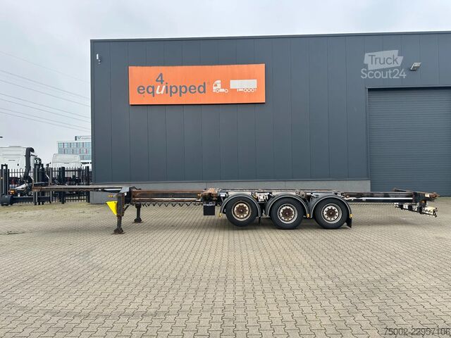 Containervervoer D-TEC FLEXITRAILER TRACTION / ADR / SAF + discbrakes ...