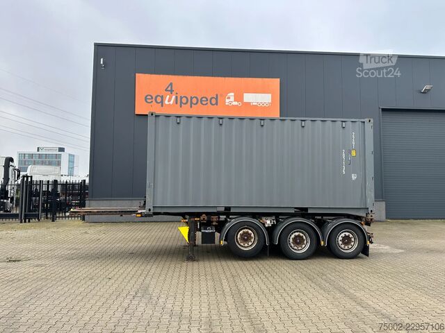 Containervervoer D-TEC FLEXITRAILER TRACTION / ADR / SAF + discbrakes ...