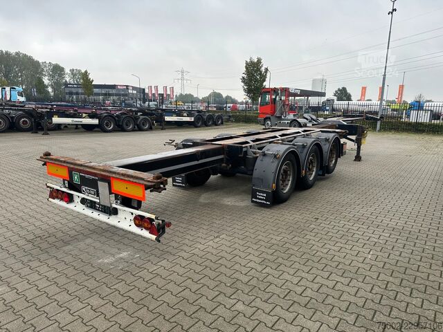 Containervervoer D-TEC FLEXITRAILER TRACTION / ADR / SAF + discbrakes ...