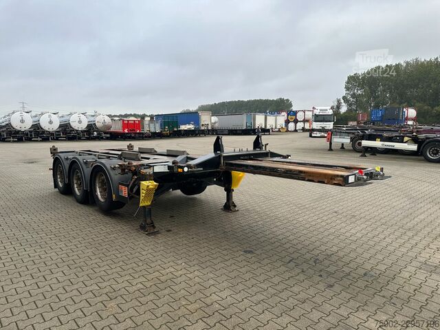 Containervervoer D-TEC FLEXITRAILER TRACTION / ADR / SAF + discbrakes ...