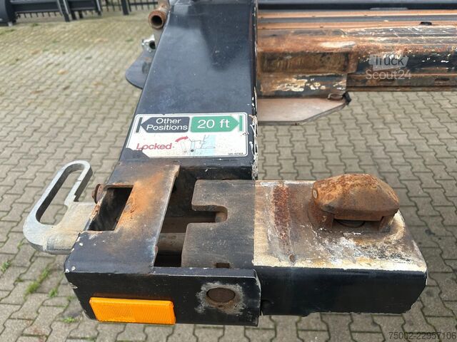 Containervervoer D-TEC FLEXITRAILER TRACTION / ADR / SAF + discbrakes ...
