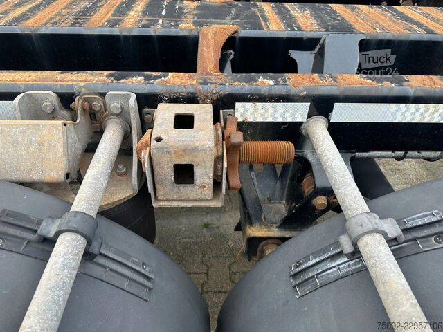 Containervervoer D-TEC FLEXITRAILER TRACTION / ADR / SAF + discbrakes ...