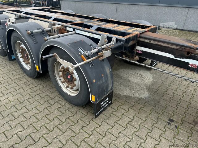 Containervervoer D-TEC FLEXITRAILER TRACTION / ADR / SAF + discbrakes ...