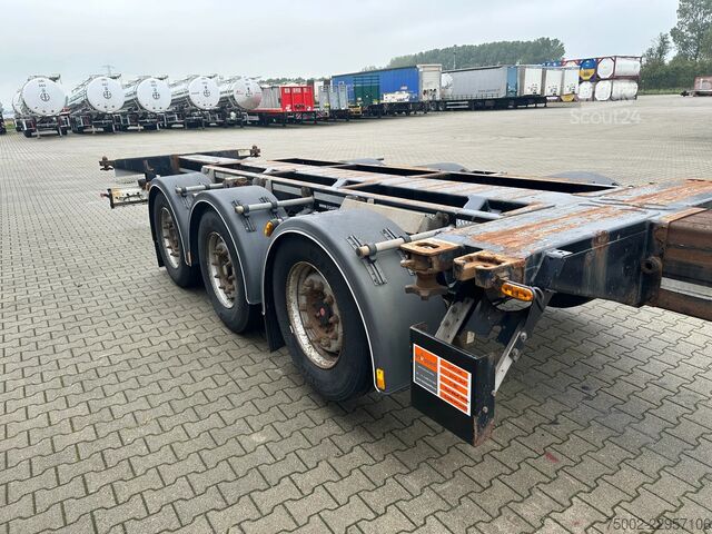 Containervervoer D-TEC FLEXITRAILER TRACTION / ADR / SAF + discbrakes ...
