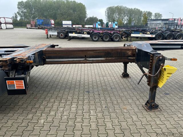 Containervervoer D-TEC FLEXITRAILER TRACTION / ADR / SAF + discbrakes ...