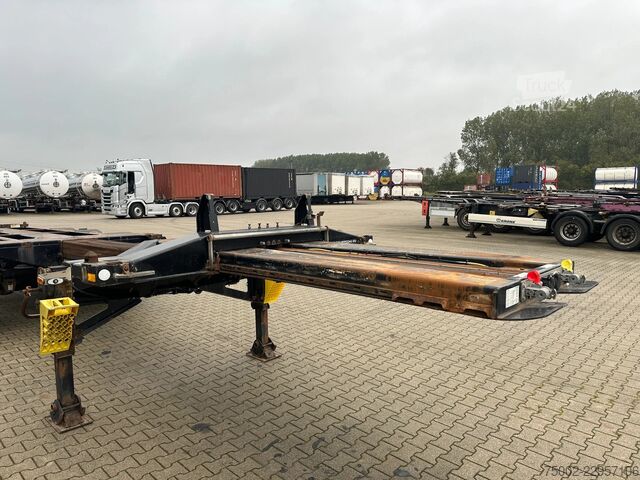 Containervervoer D-TEC FLEXITRAILER TRACTION / ADR / SAF + discbrakes ...