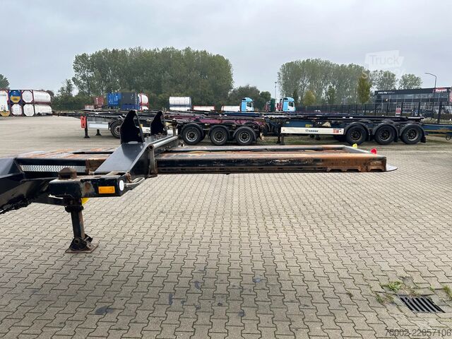 Containervervoer D-TEC FLEXITRAILER TRACTION / ADR / SAF + discbrakes ...