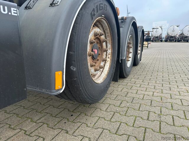 Containervervoer D-TEC FLEXITRAILER TRACTION / ADR / SAF + discbrakes ...