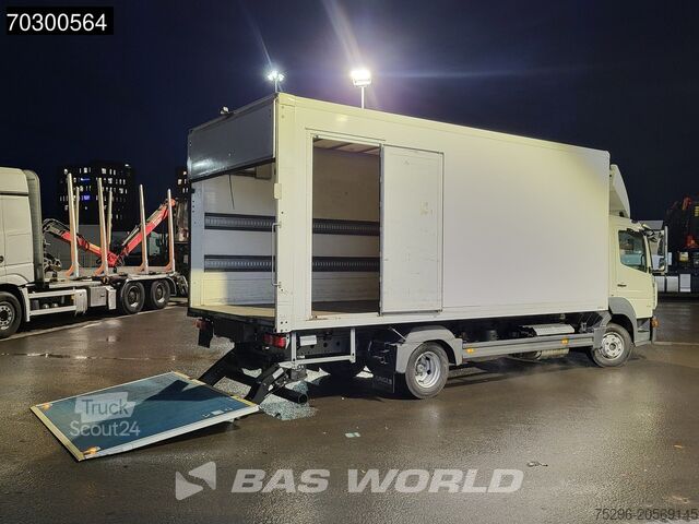 Gesloten bak Mercedes Atego 818 4X2 8tonner 1500kg Ladebordwand Autom...