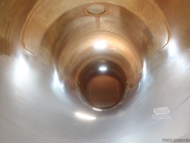 Siloauflieger Spitzer SK 2760 CAL 60 m³ Kippsilo eigene Hydraulik