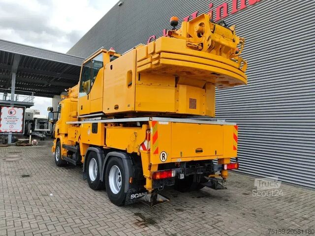 Vrachtwagen met kraan Scania P340 6x4 Liebherr LTF 1035-3.1!