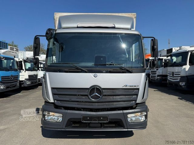 Camión plataforma con toldo MERCEDES-BENZ ATEGO 818 / 918 L Plane 7,1 m EDSCHA * LBW 1 to.
