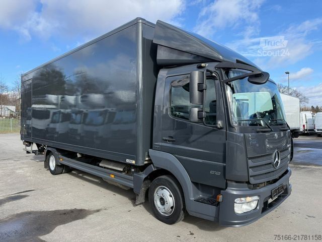Dėžinis furgonas MERCEDES-BENZ ATEGO 818 L Koffer 7,20 m LBW 1 T*SEITENTÜR