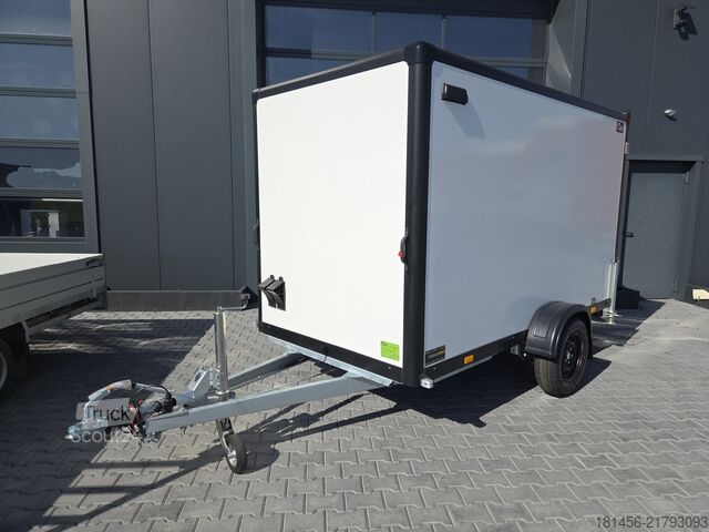 Rimorchio a cassetta trailershop GFK Koffer 305x159x180cm Seitentür 100km