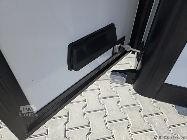 Rimorchio a cassetta trailershop GFK Koffer 305x159x180cm Seitentür 100km
