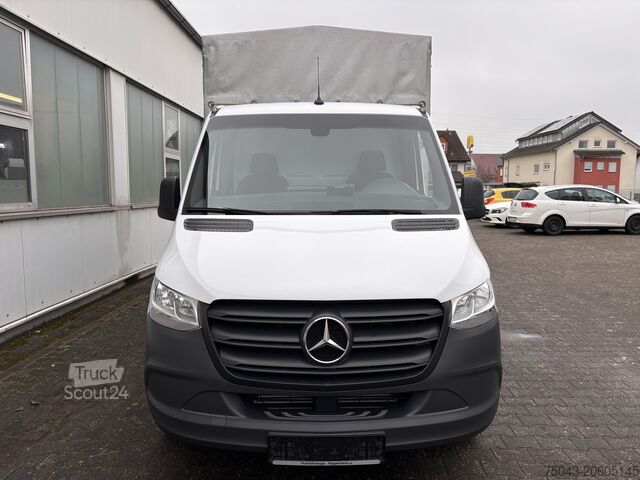 Camionnette à plateau & bâche Mercedes-Benz Sprinter 314 *Plane*Kamera*30.Tkm*1.Hand
