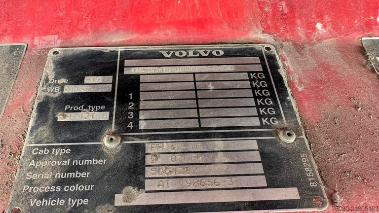 Tracteur standard Volvo FH 12.420 (BOITE MANUELLE / MANUAL GEARBOX)