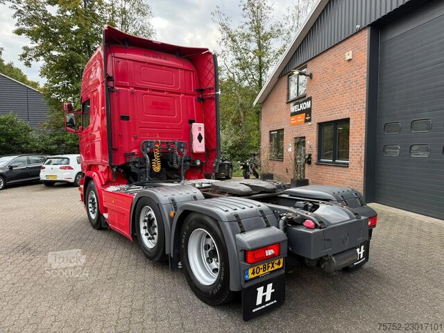 Scania R450 6X2 Hydraulic Retarder Schuifschotel Standairco NL Truck APK/TUV 04-2027 Scania R450 6X2 Hydraulic Retarder Schuifschotel Stand...