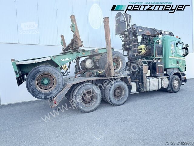 Kamion za izvlačenje drveta Scania R 560 - 6x4 V8- Loglift  F 251