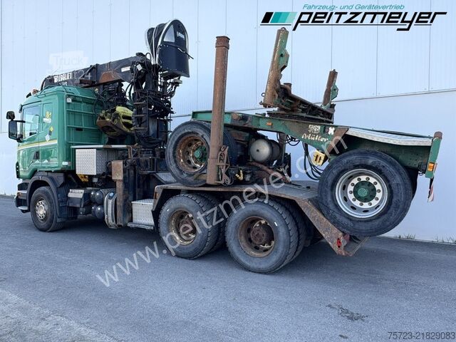 Kamion za izvlačenje drveta Scania R 560 - 6x4 V8- Loglift  F 251