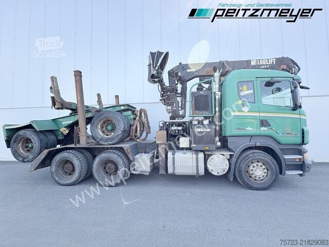 Kamion za izvlačenje drveta Scania R 560 - 6x4 V8- Loglift  F 251