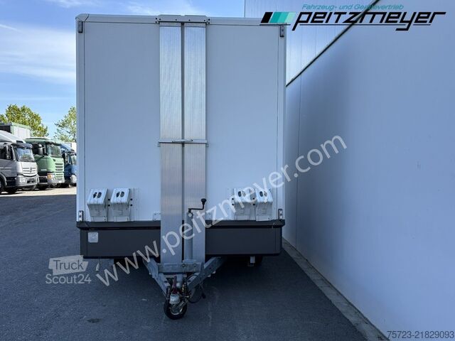 Koffer aanhanger Krukenmeier Tandemanhänger 2.t. Koffer mit Seitenklappe und Rampen