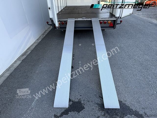 Koffer aanhanger Krukenmeier Tandemanhänger 2.t. Koffer mit Seitenklappe und Rampen