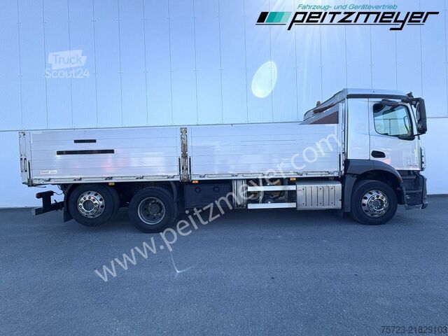 Φορτηγό με επίπεδη καρότσα Mercedes-Benz Antos 2543 LL Pritsche für Mitnahmestapler