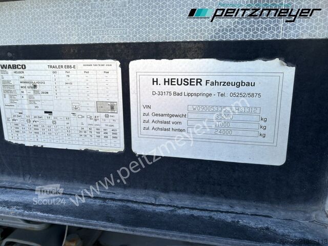 Damperli yarı römork  3 Achs Kippauflieger 3 SA Stahl/Hardox 450