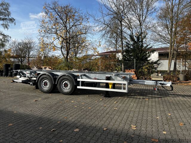 Remorque à châssis interchangeable Möslein BDF  Tandem- BDF- Wechselanhänger - Ladebordwand