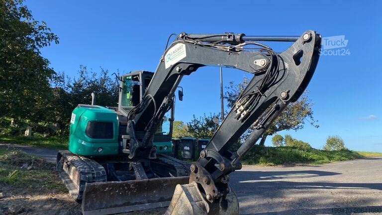 Midi ekskavators 7t - 12t Eurocomach Es 85 Zt with 3 buckets