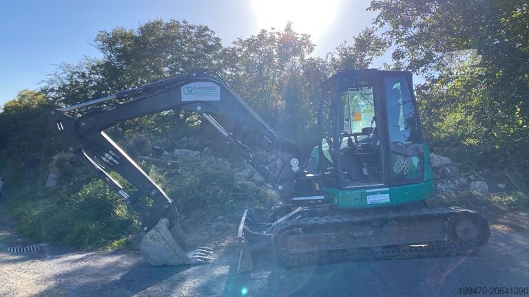 Midi ekskavators 7t - 12t Eurocomach Es 85 Zt with 3 buckets