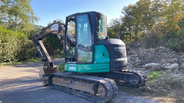 Midi ekskavators 7t - 12t Eurocomach Es 85 Zt with 3 buckets