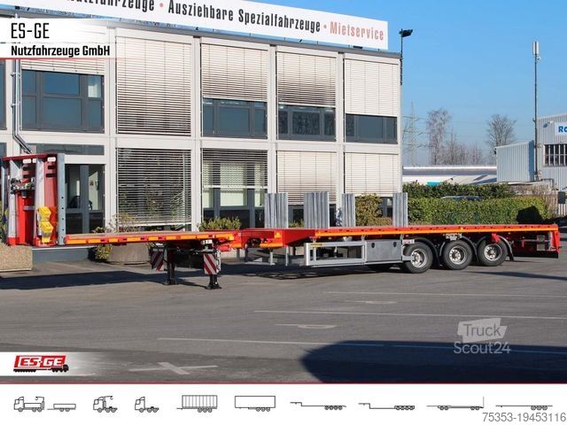 Ημιρυμουλκούμενο με πλατφόρμα εργασίας FAYMONVILLE Telemax Megatrailer - hydr. gelenkt