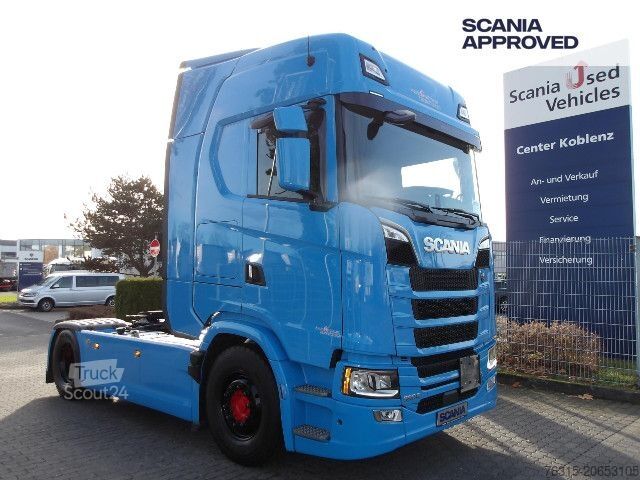 Standarta vilcējs Scania S 590 NB - V8 - FULL AIR - HYDRAULIK - LEDER -