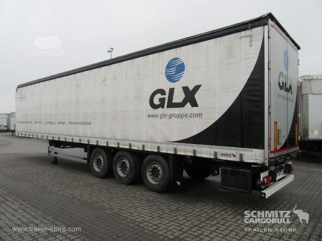 Open oplegger met zeil Schmitz Cargobull Curtainsider Standard Getränke