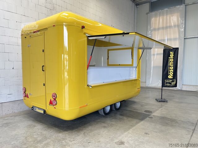 Prekybos ir reklaminė priekaba Rosemeier Gastro Gastro Trailer Snack Verkaufsanhänger